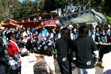 Women and Children join in for a few minutes