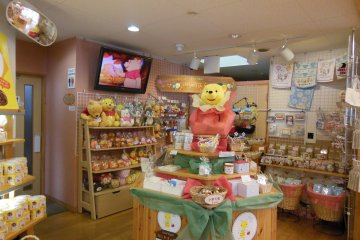 <p>Of course the Silly Old Bear has his own section of the shop!</p>