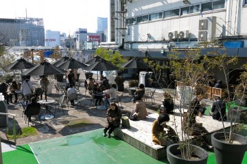 <p>Rooftop view from Matsuya&nbsp;Department Store in Ginza</p>