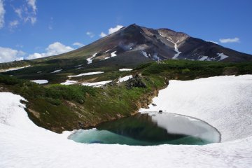 <p>The color of the water from melted snow is so beautiful. The air up here is crisp and cool.</p>

<p></p>

<p></p>

<p></p>

<p></p>

<p></p>

<p></p>