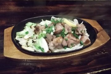 <p>My tasty chicken steak</p>