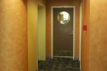 <p>Karaoke center on the ferry.</p>
