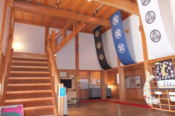 The castle's interior