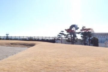 Castle grounds panorama