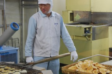 Did you know how rice crackers are made?