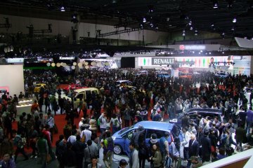 <p>The Tokyo Motor Show spread across Tokyo Big Sight</p>