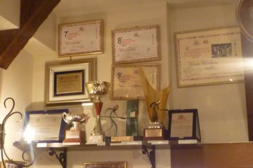 Trophies and awards won by Cesari