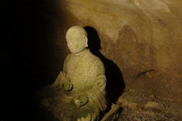 Statue of a monk.