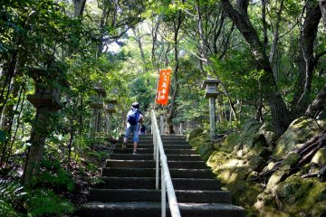 <p>Endless stone steps</p>