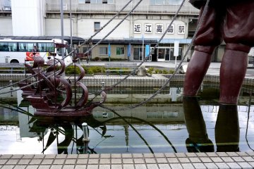 <p>Omi-Takashima JR Station</p>
