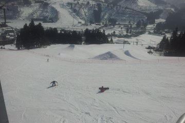 <p>Plenty of jumps and rails around for budding freestylers</p>