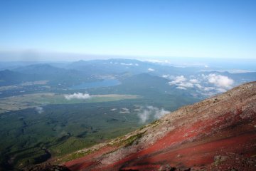 You will start walk in/above the clouds beyond the 6th station