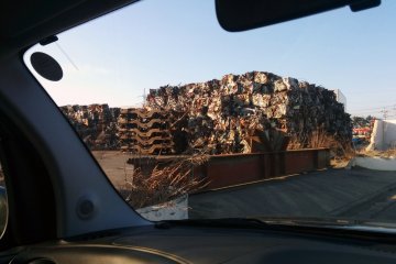 <p>One of the previously numerous sorting dumps where scrap metal debris is recycled.&nbsp;</p>