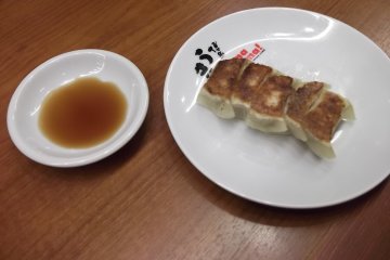 <p>My gyoza</p>
