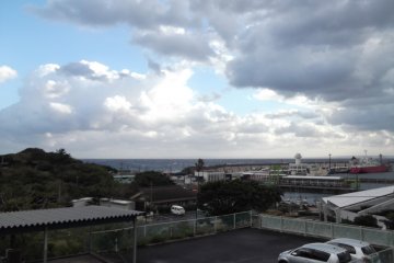 <p>The morning view from my room</p>