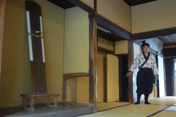 Escape hatches and secret compartments fill the ninja house!