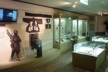 The Ninja Museum displays all manner of real ninja items