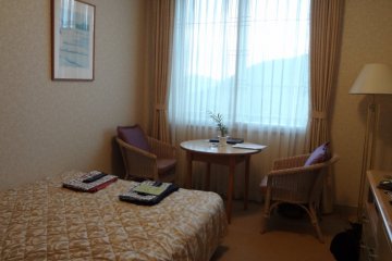 Our room was quite simple. but just fine. 