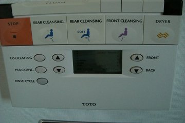 Some of the controls have English instructions; however, this is rare.