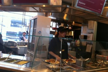 Burrito assembly line