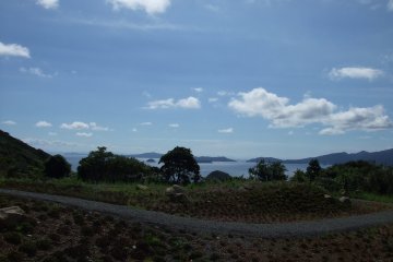 <p>The great view from Sakamoto Ryoma Memorial Park</p>