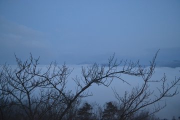 <p>There was a break. Looking towards Miyazu.</p>