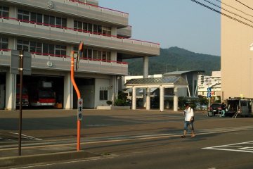 <p>The local fire station.&nbsp;</p>