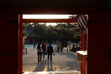 While a relatively recently rebuilt shrine, it is very popular among tourists