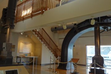 Inside the museum.