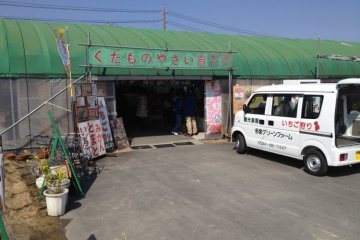 Tado Green Farm front office, cafe and shops