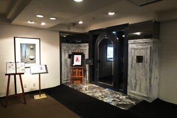 <p>The hotel bar on the 9th floor</p>