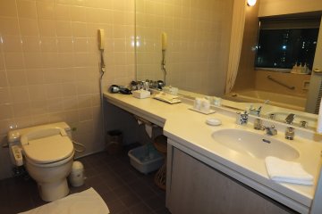 <p>The bath room</p>