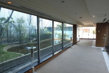 <p>The hallway to guestrooms</p>