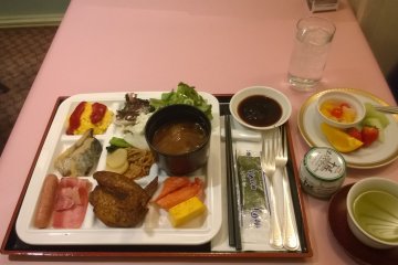 <p>The last day breakfast</p>