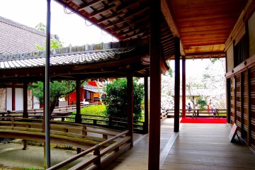 <p>Wooden corridors</p>
