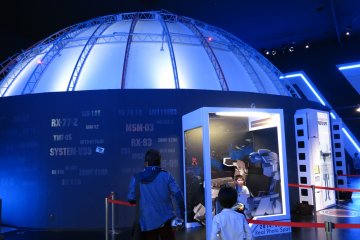 <p>Dome-G offers a video experience per admission ticket</p>