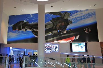 <p>Visit the Gundam Front Tokyo on the 7th Floor of Diver City Shopping Center</p>