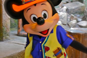 <p>A Lost Delta River, visitez l'attraction 'Mickey &amp; Friends&rsquo; Greeting Trail' pour prendre quelques photos avec les personnages Mickey, Minnie et Dingo</p>