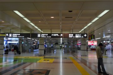 Direction signs everywhere