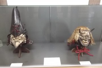 The interior of the keep has an exhibition of historical objects