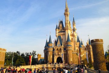 <p>Le magnifique ch&acirc;teau de Cendrillon</p>