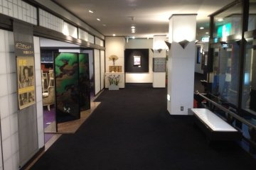 <p>One of the through halls between the hotel's many facilities</p>