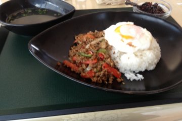 <p>A delicious lunch from Vietnam in the museum's cafe.</p>