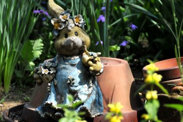 <p>Keep your eyes open for small 'touches' like this little rabbit.</p>