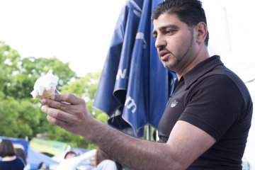 Ice cream trickster.
