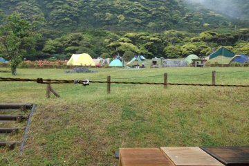 <p>The campsite is well-equipped with a cookhouse and showers.&nbsp;</p>