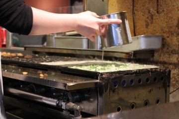 <p>Making another batch of yummy Takoyaki</p>