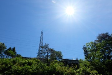 <p>บรรยากาศระหว่างทาง</p>