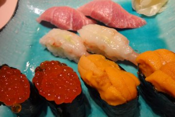 Another plateful of sushi