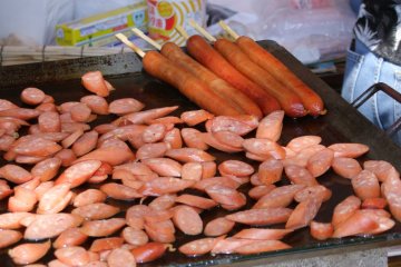 Pochigi: Okinawan sausage made from pork and red peppers